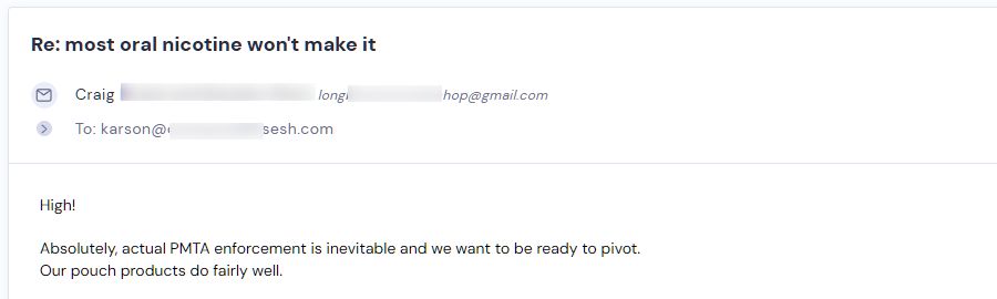Campaign reply from retailer - retailer sample request 38 of 55